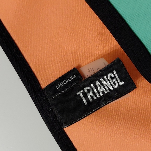 Triangl Swimwear Pink, Mint, and Orange Bikini - Picture 4 of 6